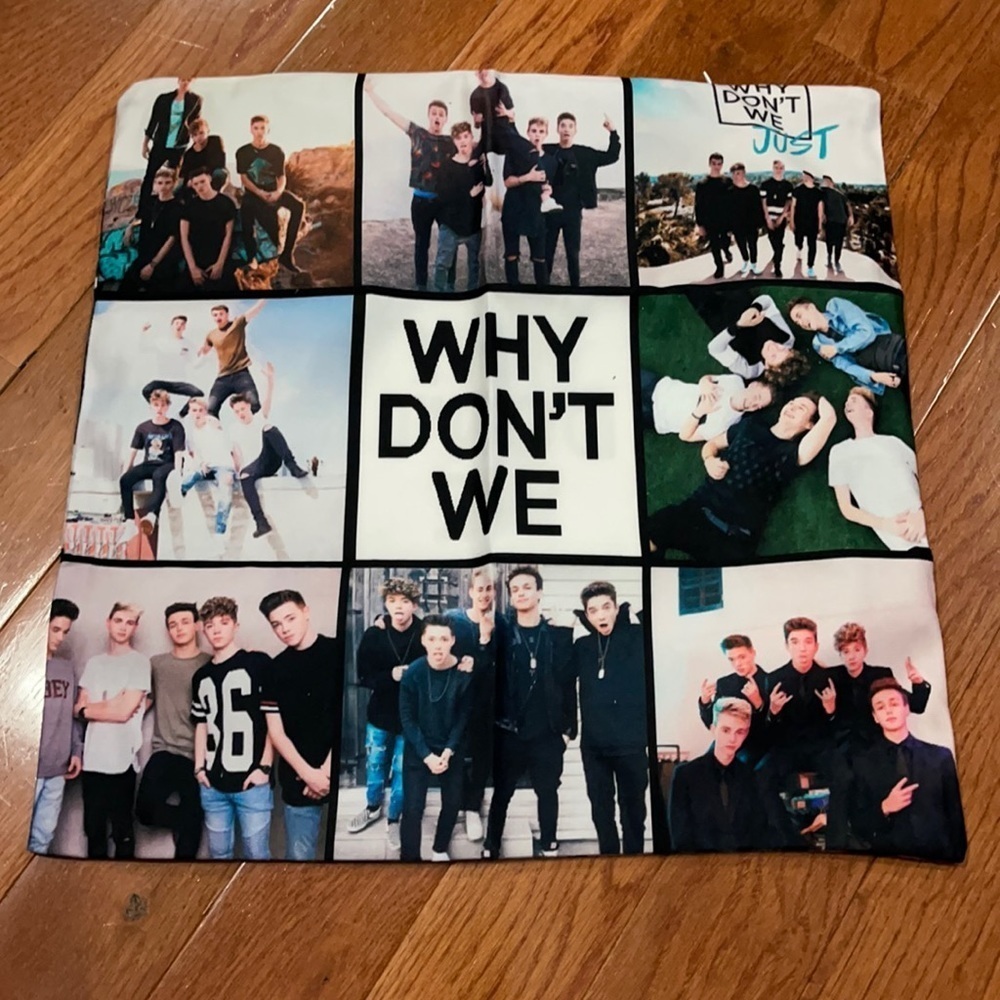 New Why Don’t We pillow cover